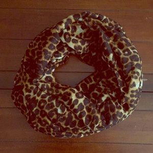 Leopard Print Infinity Scarf